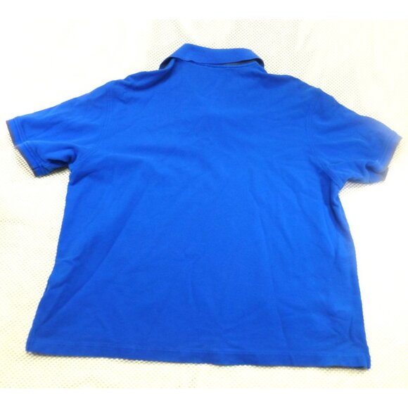 Mini Cooper Mens XL Blue Polo Shirt With Car And Logo Details Button Collar Shor - Picture 7 of 8